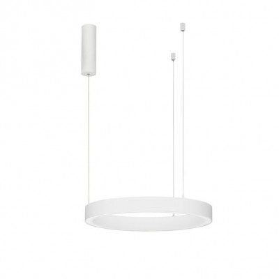 Lustra LED suspendata design circular STING White 60cm