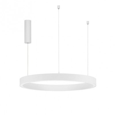Lustra LED suspendata design circular STING White 80cm