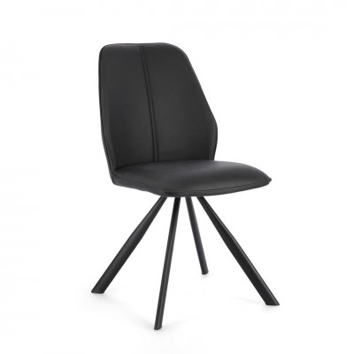 Set de 4 scaune design modern MAXWELL negru