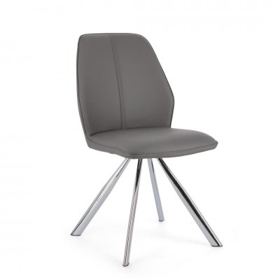 Set de 4 scaune design modern MAXWELL gri