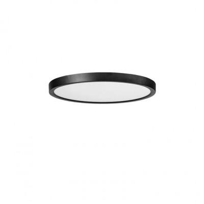 Plafoniera slim LED dimabil, protectie IP40 PANKA 23 CCT negru