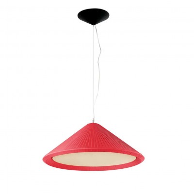 Lustra XXL suspendata design decorativ SAIGON IN ø70cm Burgandy