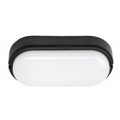 Plafoniera LED pentru iluminat exterior design modern IP54 Hort negru