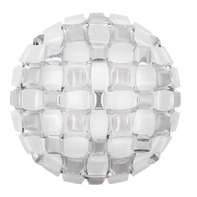Aplica perete sau tavan design modern geometric Mida Large Platino