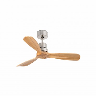 Ventilator de tavan cu telecomanda MINI LANTAU S nickel/lemn pin