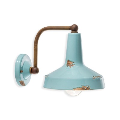 Aplica de perete design retro realizata manual din ceramica VINTAGE