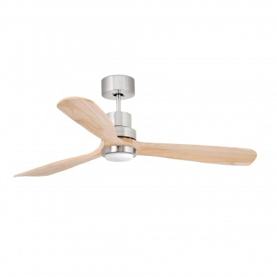 Lustra cu Ventilator si telecomanda LANTAU L LED DC nickel/pin