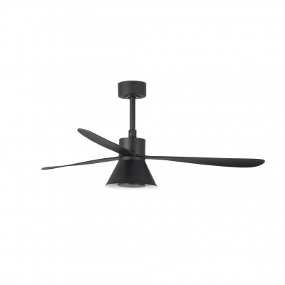 Lustra cu Ventilator si telecomanda AMELIA L CONE LED negru