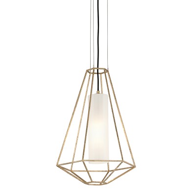 Pendul LUX design deosebit SILHOUETTE small, cu abajur cilindric din sticla