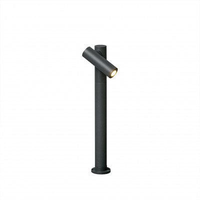 Stalp LED exterior cu proiector directionabil IP65 SPY 43,5cm