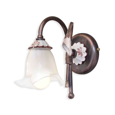 Aplica de perete design clasic cu decor ceramic realizat manual VICENZA
