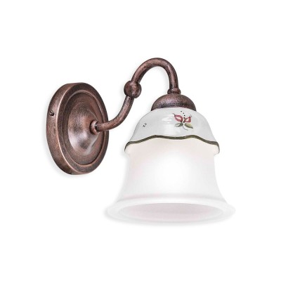 Aplica design clasic cu decor ceramic realizat manual FERRARA