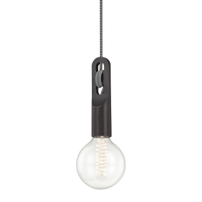 Pendul design minimalist-industrial ANGELA bronz antichizat