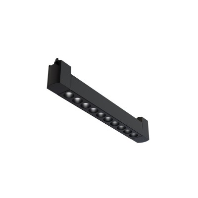 Spot LED, accesoriu pentru sinele monofazate Unity, Points negru 3000K