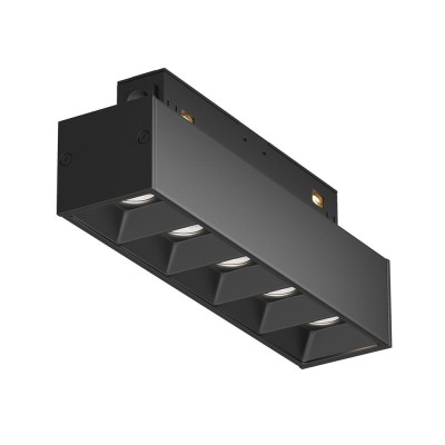 Modul LED, accesoriu pentru sina magnetica S35, Points negru