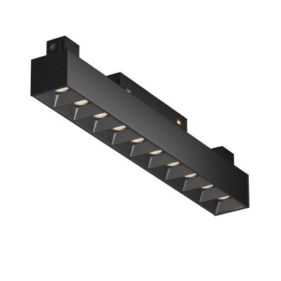 Modul LED, accesoriu pentru sina magnetica S35, Points negru 20W 3000K