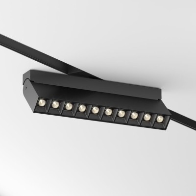 Modul LED, accesoriu pentru sina magnetica S35, Points Rot negru 20W 3000K