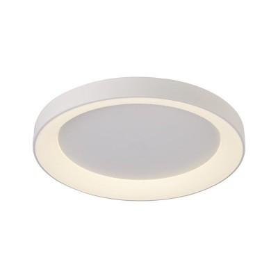 Plafoniera LED inteligenta design circular NISEKO II White 65cm