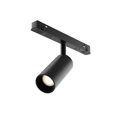 Spot LED, accesoriu pentru sina magnetica Exility, Focus LED negru 5W 3000K