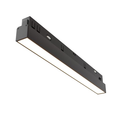 Modul LED, accesoriu pentru sina magnetica Exility, Basis negru 3000K