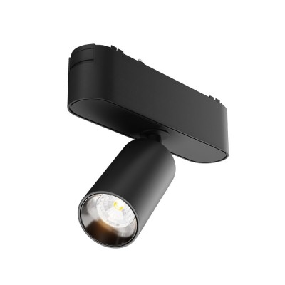 Spot LED, accesoriu pentru sina magnetica Radity, Focus negru 5W 3000K