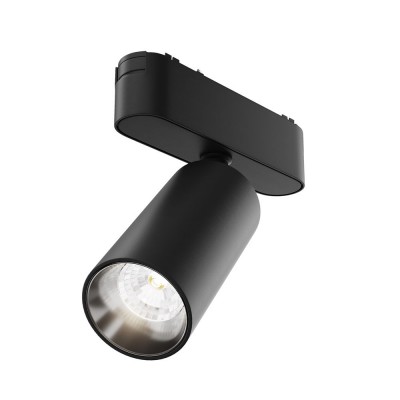 Spot LED, accesoriu pentru sina magnetica Radity, Focus negru 12W 4000K