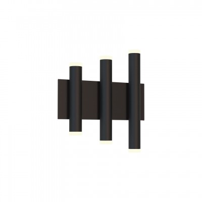 Aplica de perete LED tubular design minimalist CALA negru