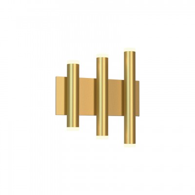 Aplica de perete LED tubular design minimalist CALA auriu