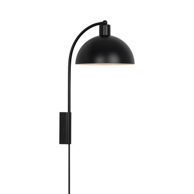 Aplica de perete design minimalist scandinav Ellen 20 Black