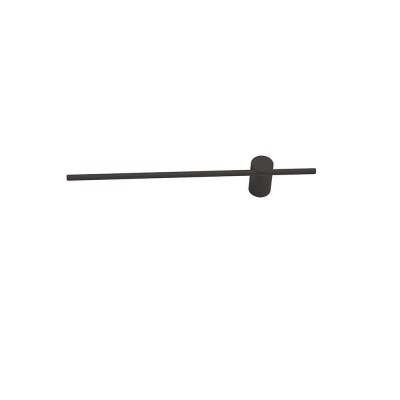 Aplica LED design liniar minimalist TOBAGO 7W neagra