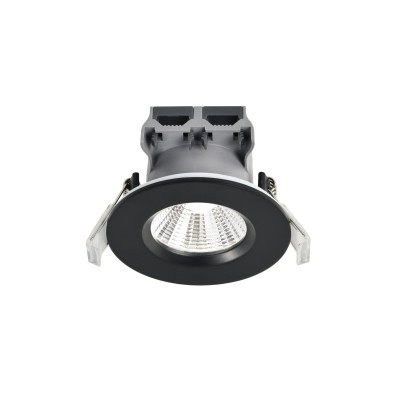 Set de 3 spoturi incastrabile baie LED dimabil Fremont 3-Kit IP65 4000K negru
