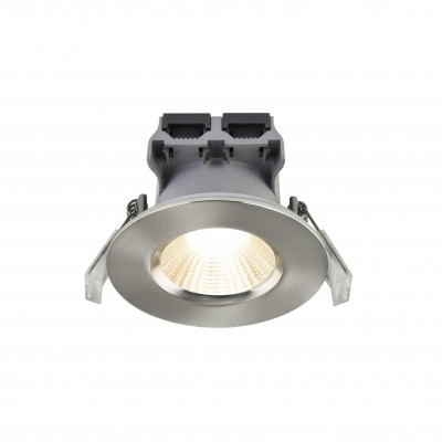 Spot incastrabil baie LED dimabil Fremont IP65 2700K argintiu