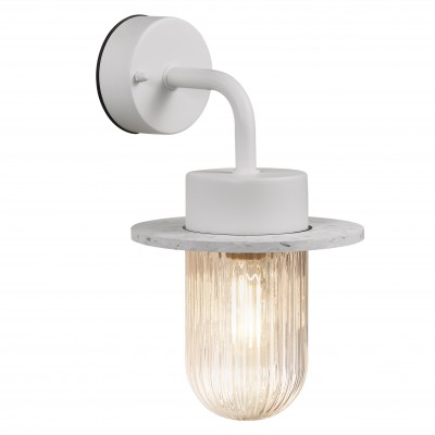 Aplica perete exterior IP54 design clasic Januka alb