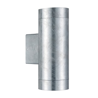 Aplica de perete exterior IP54 cu lumina sus / jos Tin Maxi Galvanized