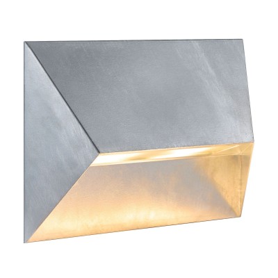 Aplica de perete iluminat exterior IP54 Pontio 27 otel galvanizat