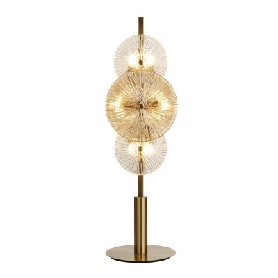 Veioza, lampa de masa moderna design deosebit Wagon Wheel 6Lt