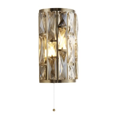 Aplica de perete design modern Bijou alama antic/ champagne