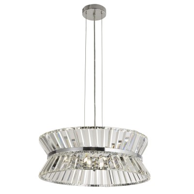 Lustra eleganta cu cristal ideala pentru sufragerie sau bucatarie Uptown 7Lt