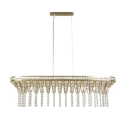 Lustra eleganta decorata cu cristale Gemma 8Lt