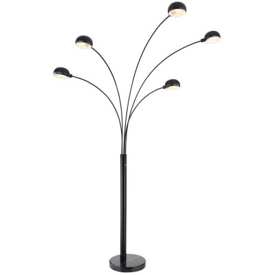 Lampadar, lampa de podea design modern Seymour negru