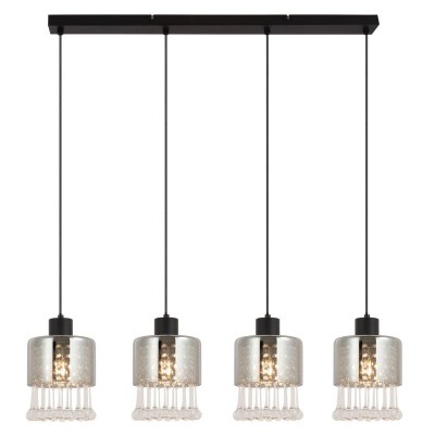Lustra 4L design modern Hendry negru