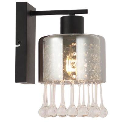 Aplica de perete design modern Hendry negru