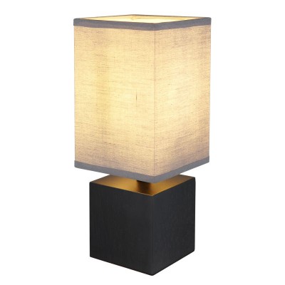 Veioza, lampa de masa design modern Valentino negru