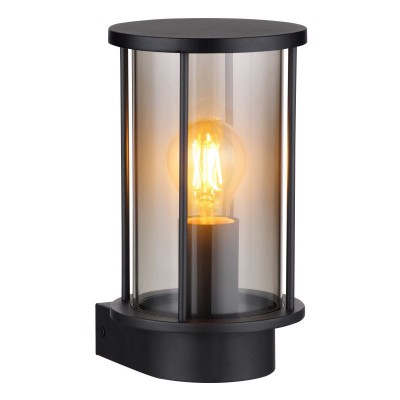 Aplica de perete pentru exterior design modern IP54 Gracey negru