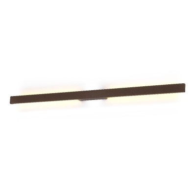 Aplica LED iluminat exterior liniar IP54 LOTUS 24W maro corten
