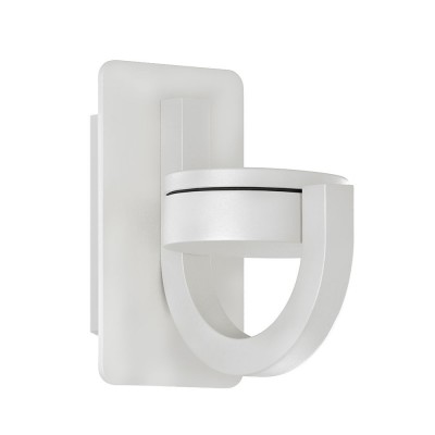 Aplica de perete orientabila iluminat exterior IP54 IGUAZU alba