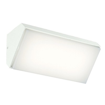 Aplica LED iluminat exterior modern IP65 SOLDEN alba