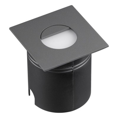 Spot LED incastrabil scari iluminat exterior IP65 ASPEN gri inchis