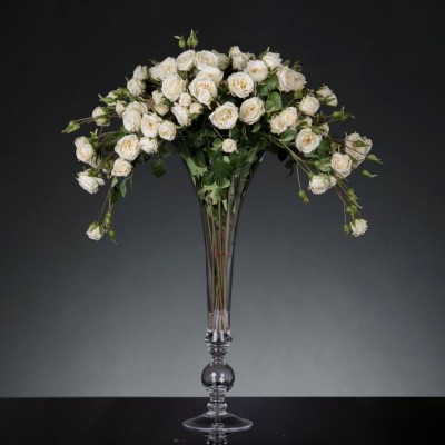 Aranjament floral mare decor festiv design LUX ROSES CLASSIC