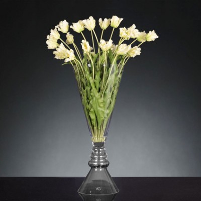 Aranjament floral mare decor festiv design LUX SERENA PARROT TULIP